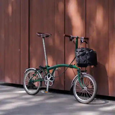 User Impression Brompton Green Brooks Sattel und Honey Griffe