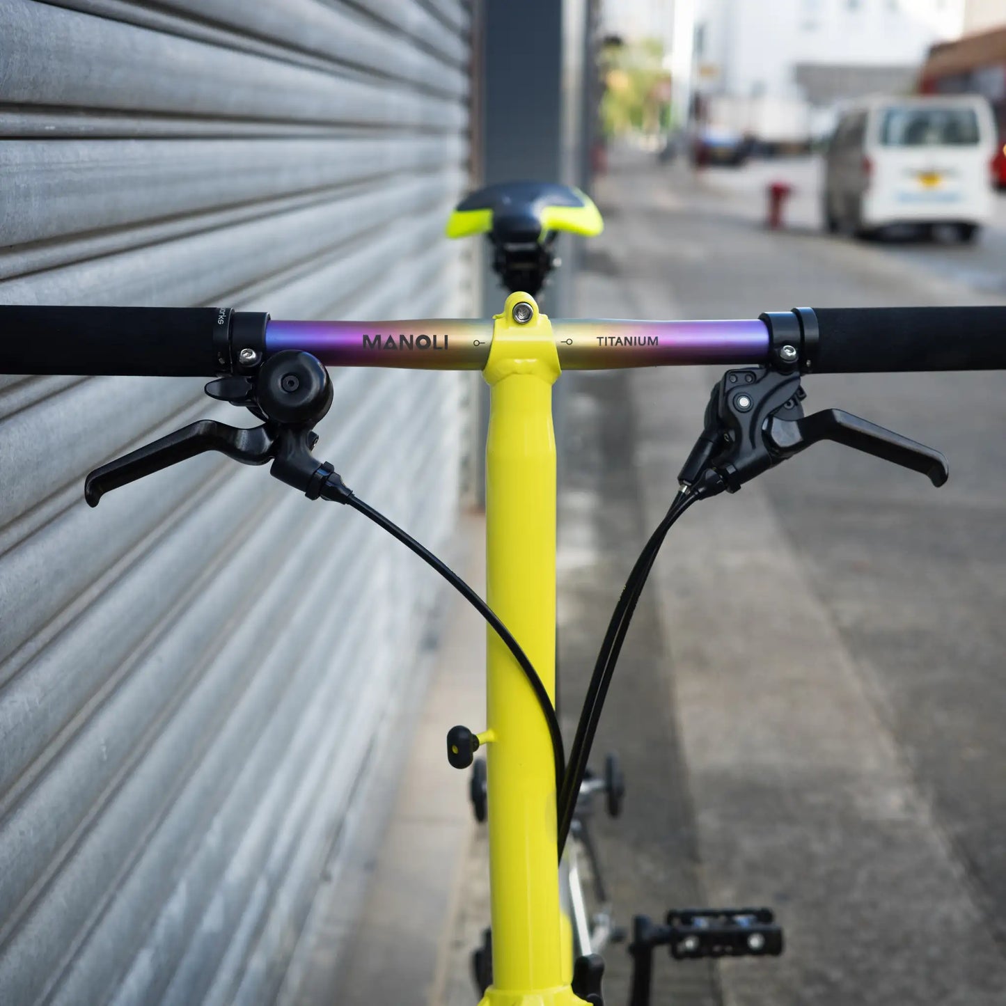 Titanium Handlebars for Brompton