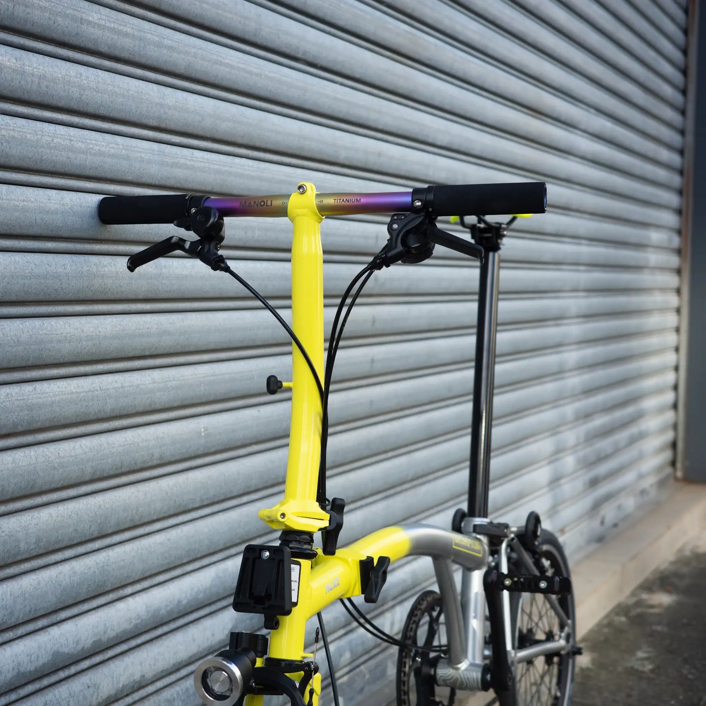 Titanium Handlebars for Brompton